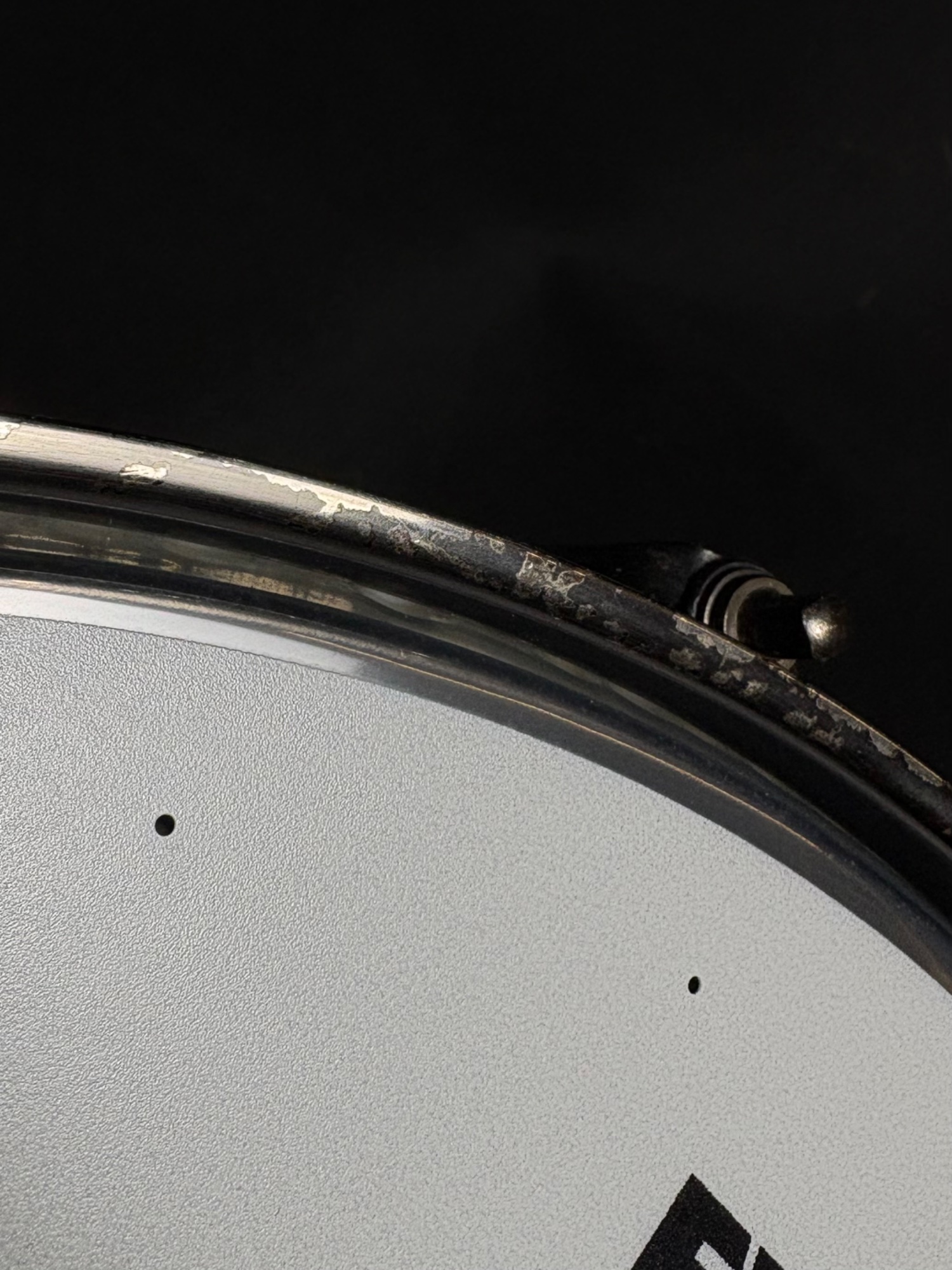 Tama 14" Black Chrome Snare Drum - CONSIGNMENT &mdash; view 8